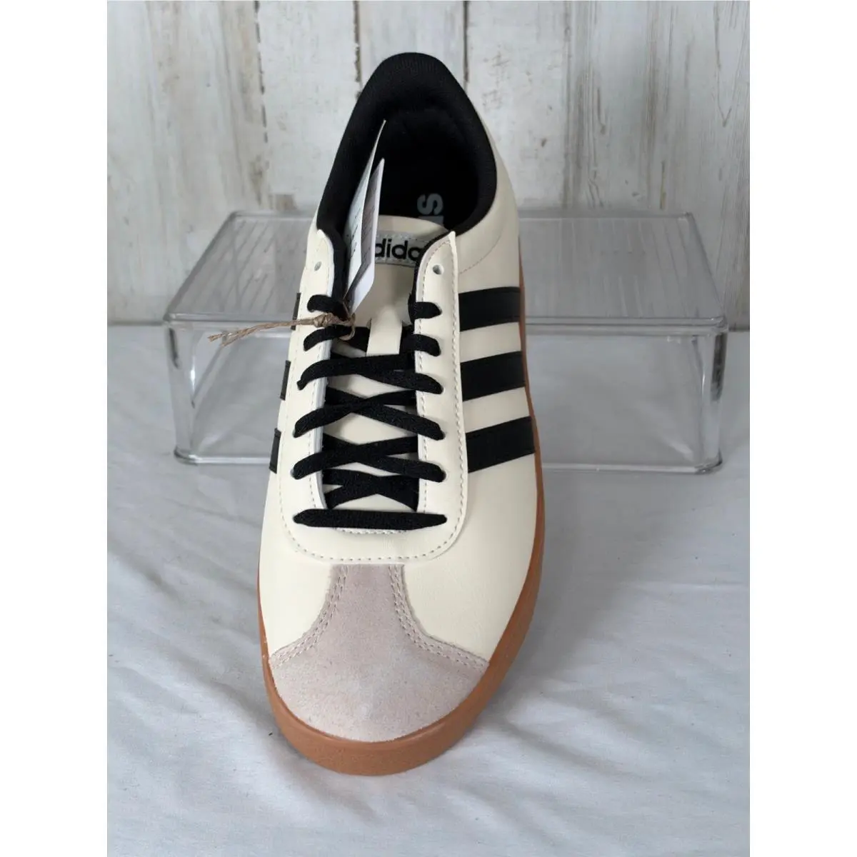 Adidas shoes - VL Court Base - Court Base - White 4