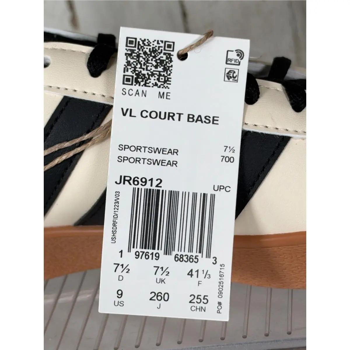 Adidas shoes - VL Court Base - Court Base - White 3