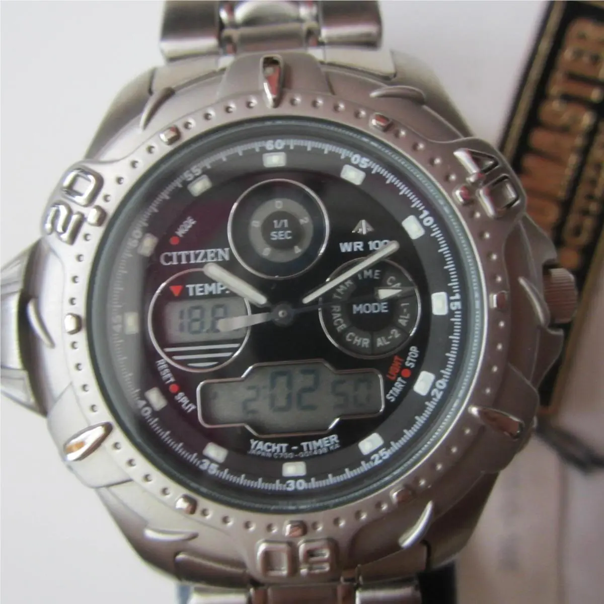 Promaster Yacht Timer Men`s Watch Chrono All S/s Japan JS0010-58E by Citizen