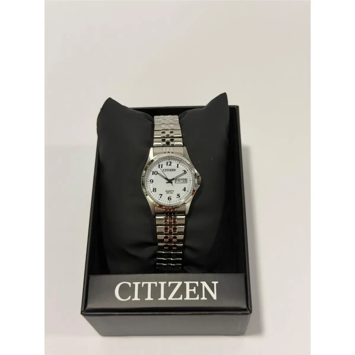 Ladies Quartz Watch EQ2000-96A White Dial Silver Expansion Band by Citizen