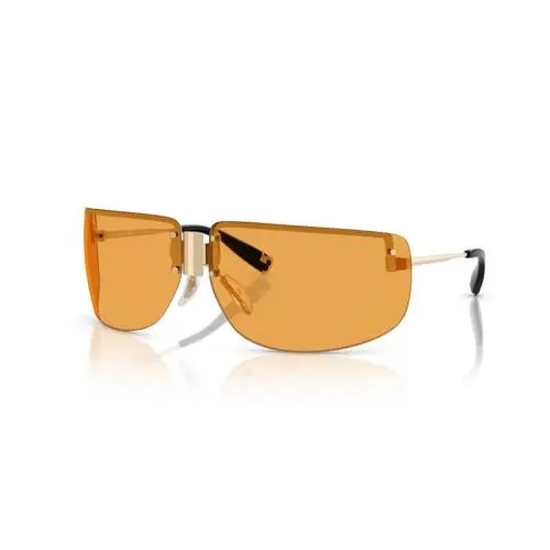 Women`s 75mm Shiny Light Gold Sunglasses TY5015M-331007-75 by Tory Burch