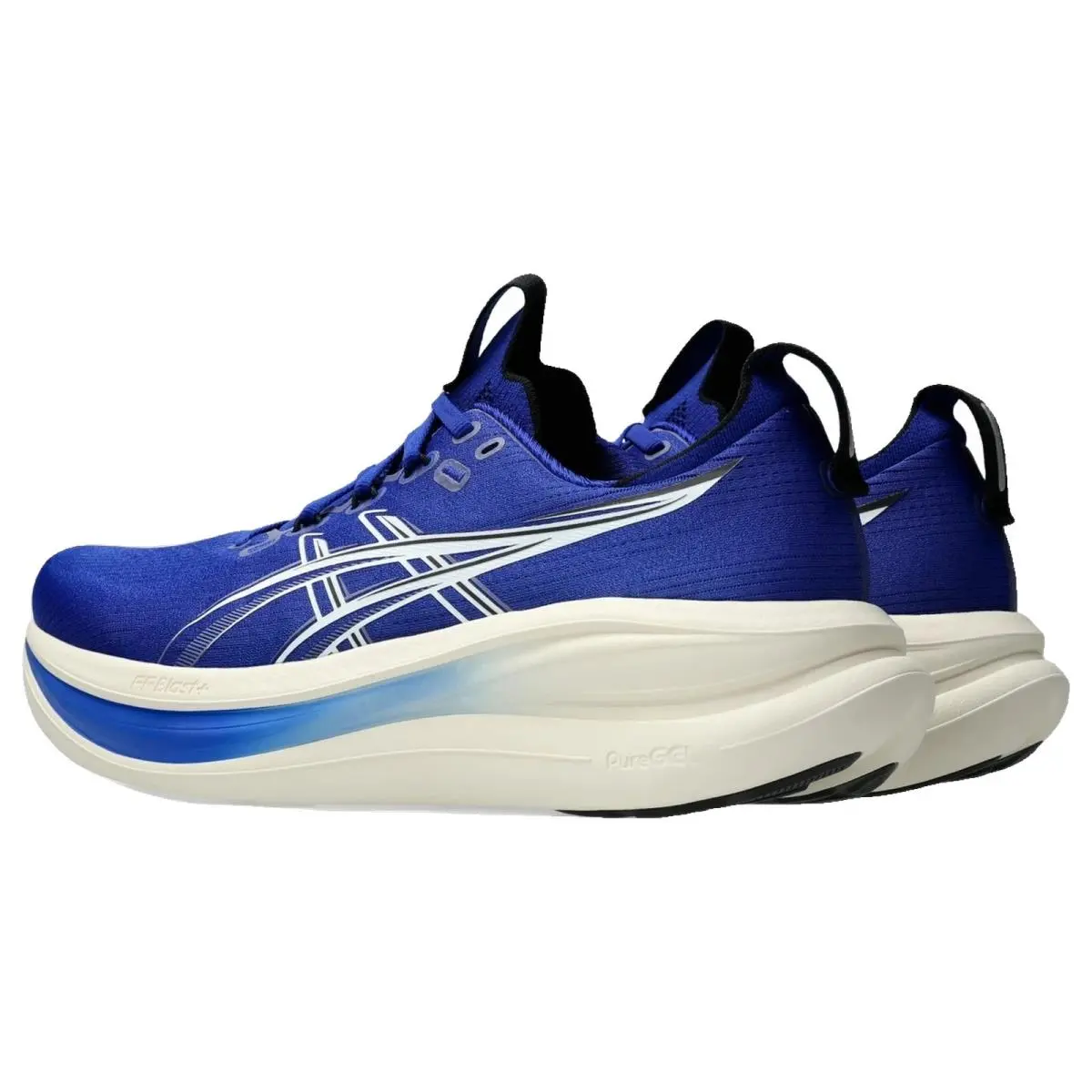 Asics shoes - Gel Nimbus 28 - Gel Nimbus - 1011C127405 - Prussian Blue/Cream 4