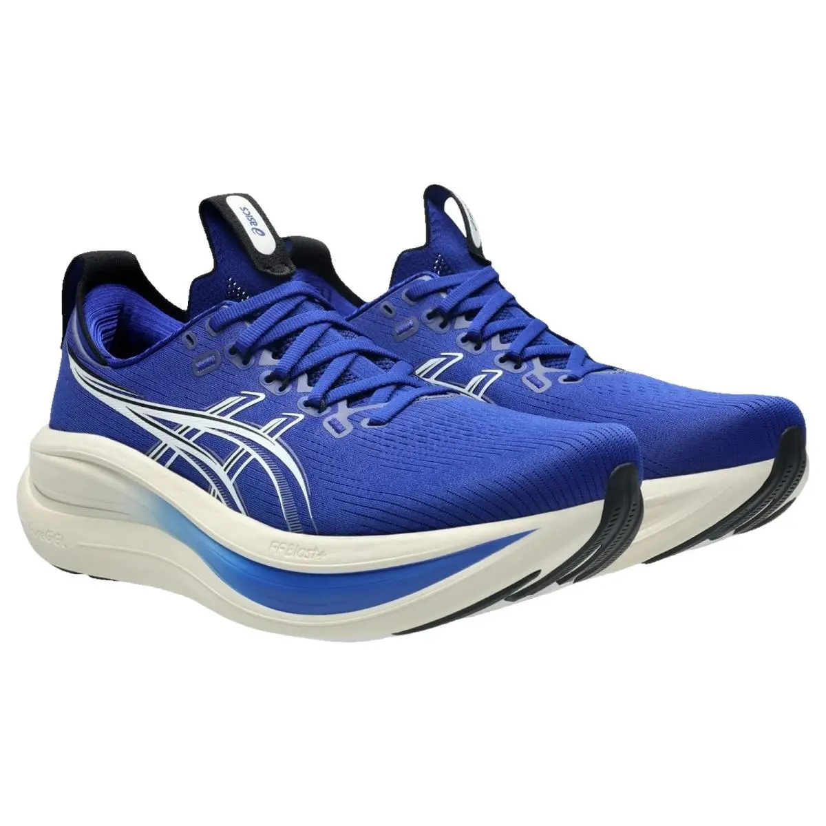 Asics shoes - Gel Nimbus 28 - Gel Nimbus - 1011C127405 - Prussian Blue/Cream 5