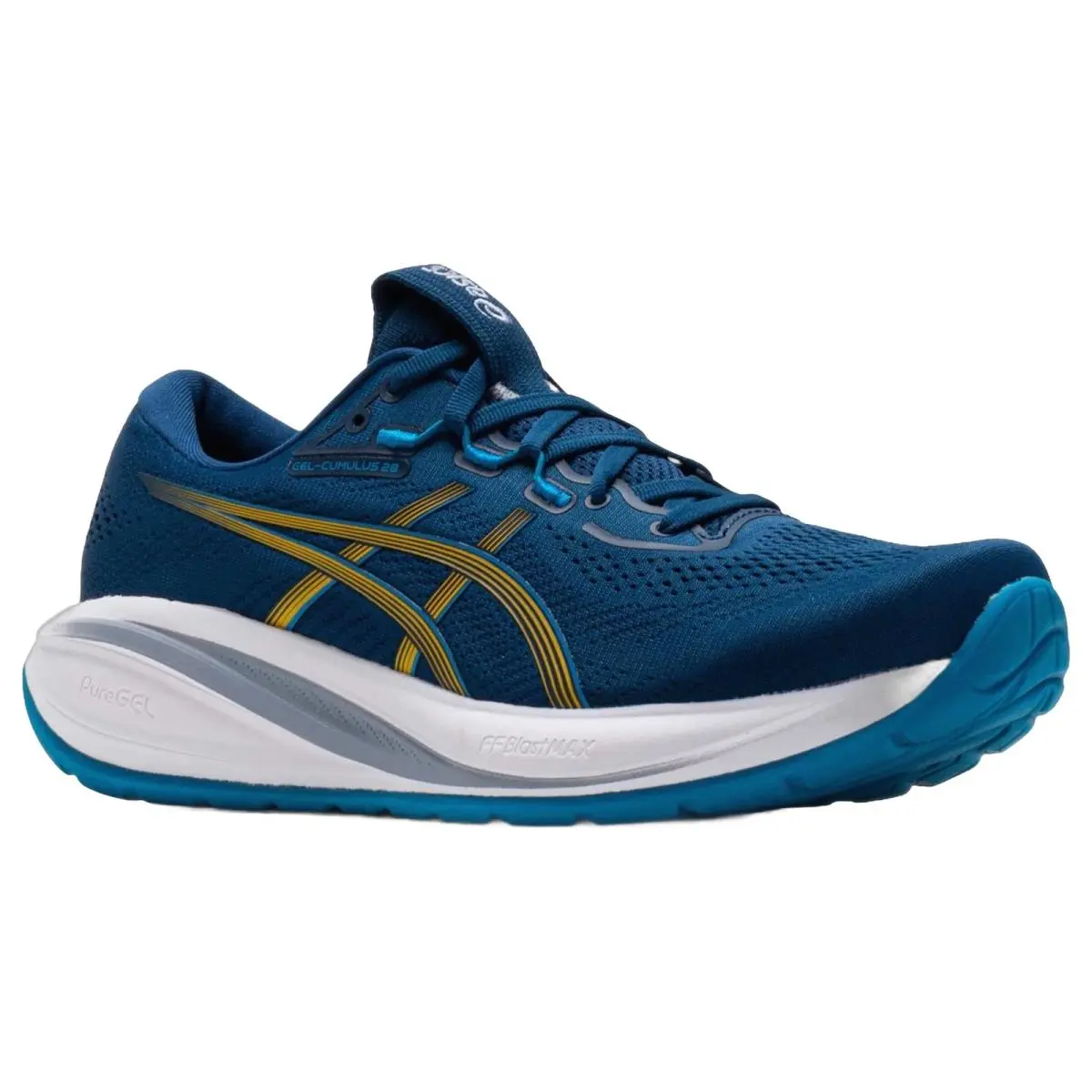 Asics shoes - Gel Cumulus 28 - Gel Cumulus - 1011C143403 - Twilight Blue/Yamabuki 3