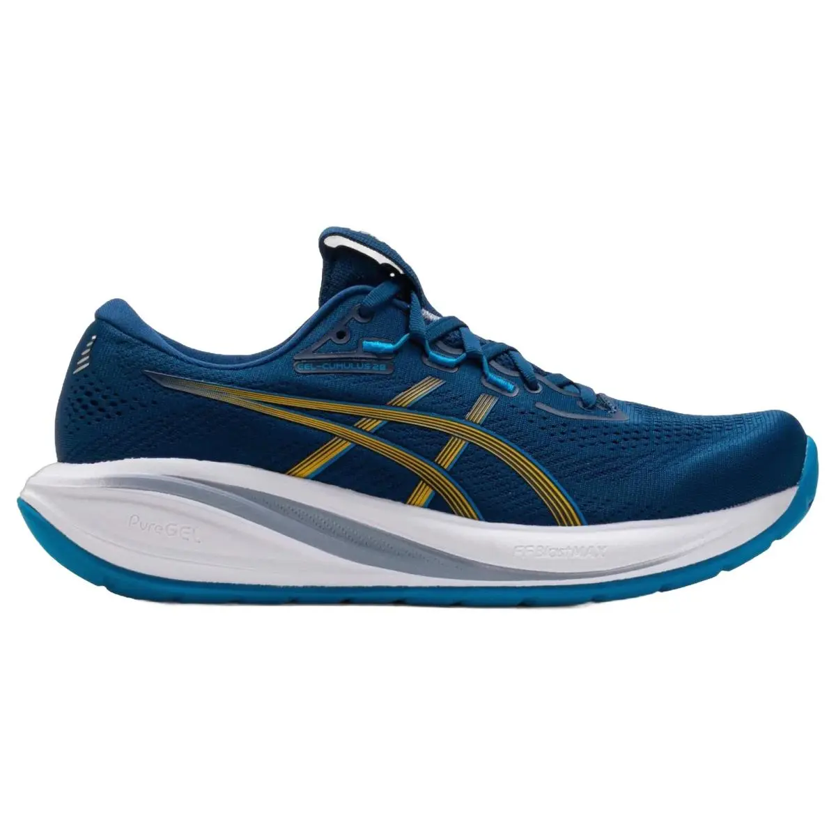 Asics shoes - Gel Cumulus 28 - Gel Cumulus - 1011C143403 - Twilight Blue/Yamabuki 6