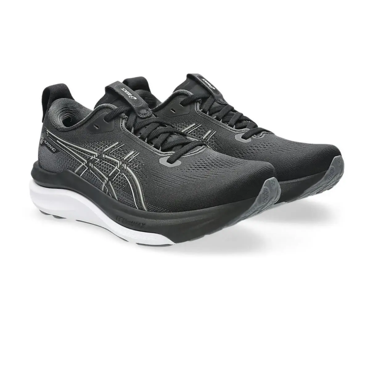 Asics shoes - ASICS Gel Kayano 33 Wide - 1012B939002 - Black/White 1