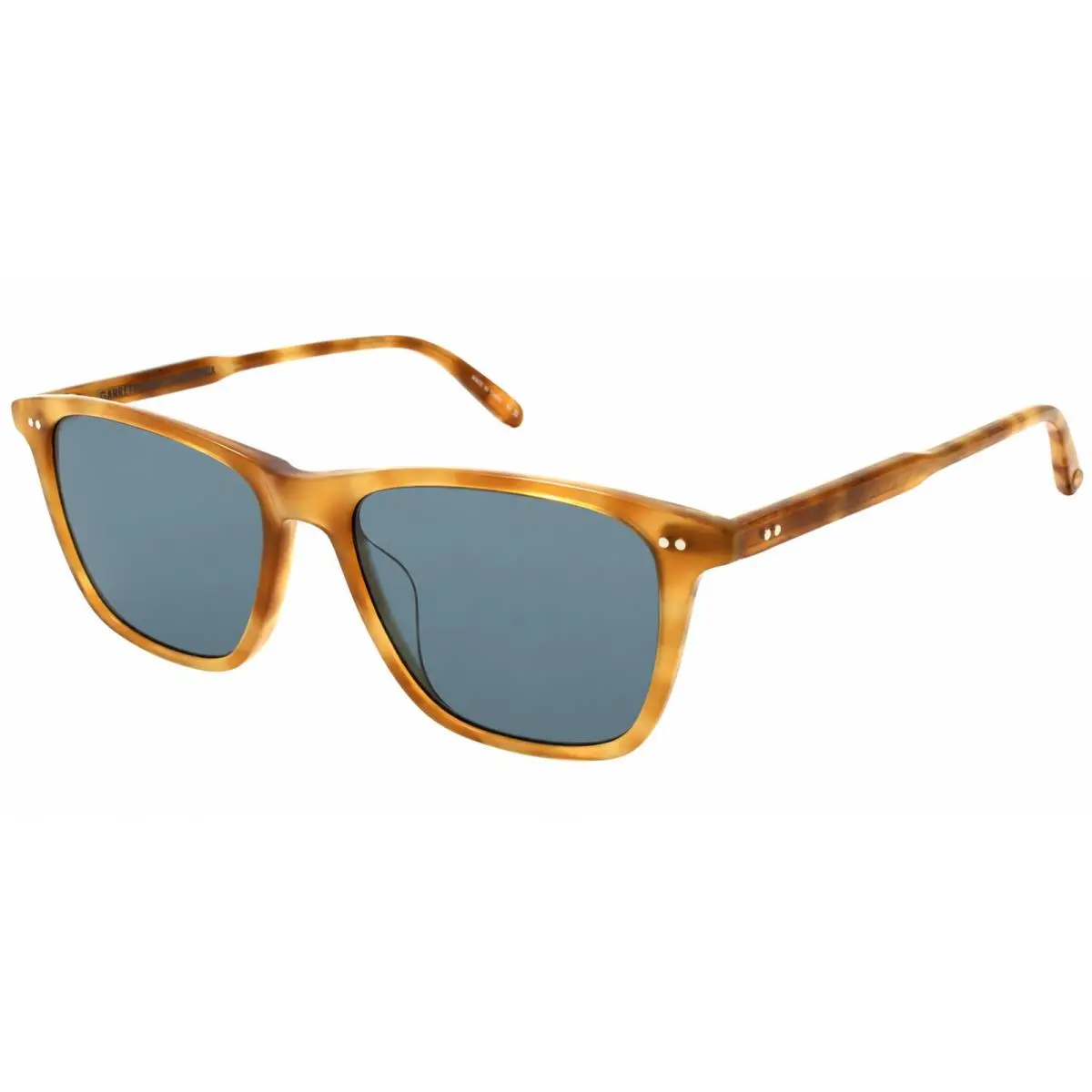 Hayes Polarized Classic Square Sunglasses 2141-52-EMT-PBS-PLR by Garrett Leight