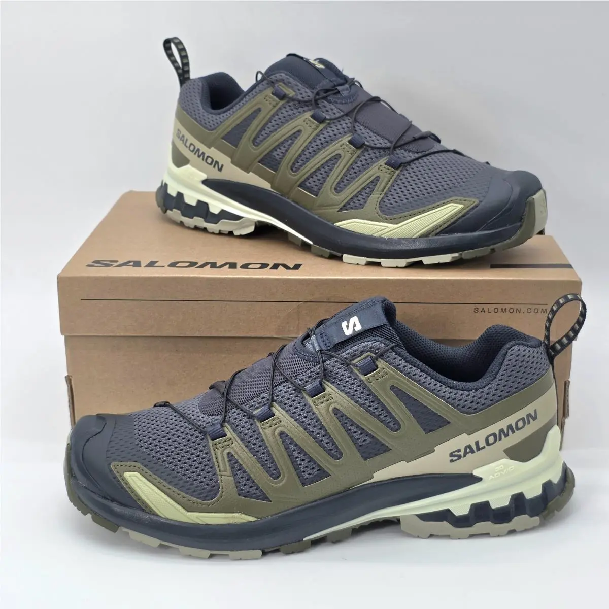 Salomon shoes - Salomon XA Pro 3D V9 - L47467500 - Green, Manufacturer: India Ink/Olive Night/Aloe Wash 18