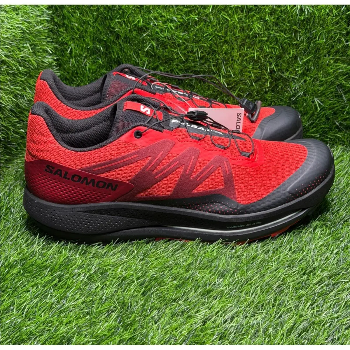 Salomon shoes - Salomon Pulsar Trail - Pulsar Trail - Red 0