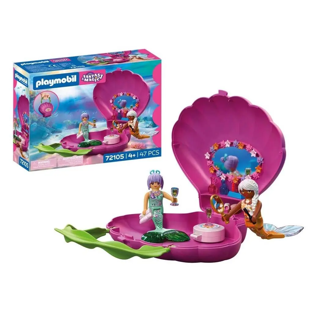 Playmobil Fantasy Magic Zeemeermintas Draagbare Handtas Met 2 Zeemeerminnen