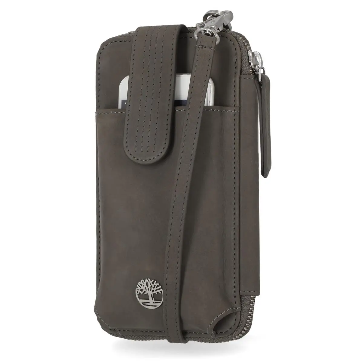 Women`s Rfid Leather Phone Crossbody Wallet Bag Castlerock by Timberland