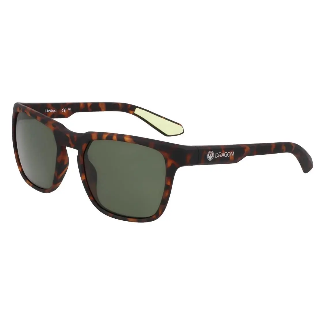 Dragon DR Slip Ath LL 246 Matte Dark Tortoise Sunglasses with G15 Luma Lens by Dragon Alliance