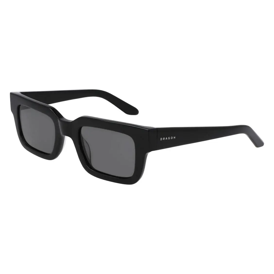 Dragon DR Ezra LL 001 Black Polarized Sunglasses with Grey Smoke Luma Lenses by Dragon Alliance
