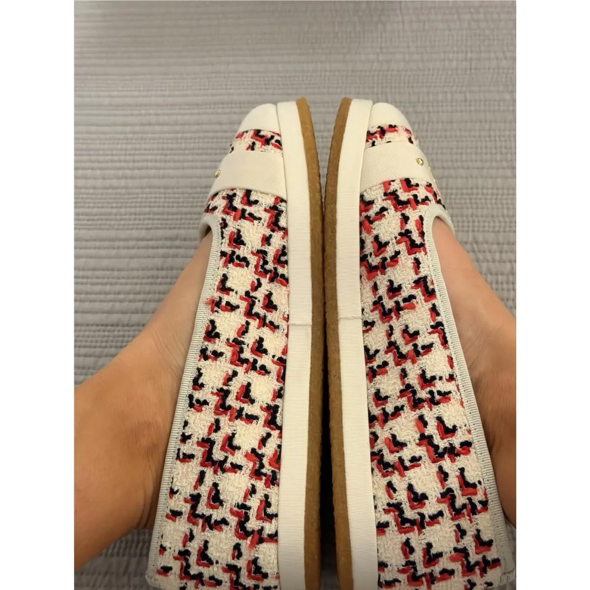 Salvatore Ferragamo shoes - Salvatore Ferragamo Kacy Woven Espadrilles - Multicolor 12