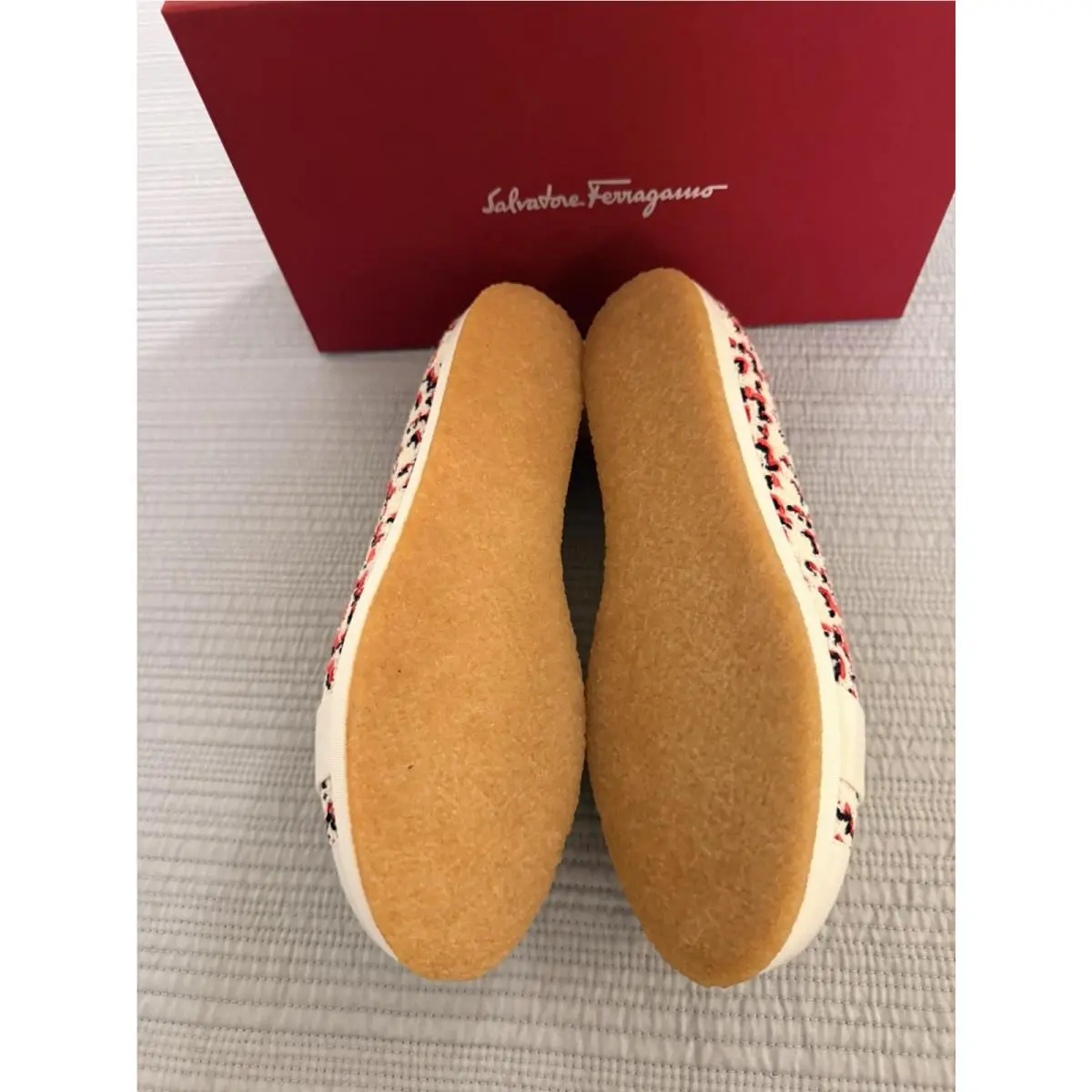 Salvatore Ferragamo shoes - Salvatore Ferragamo Kacy Woven Espadrilles - Multicolor 0