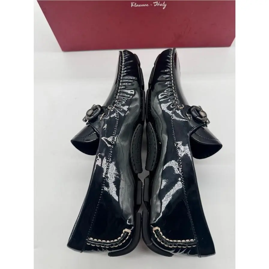 Salvatore Ferragamo shoes - Salvatore Ferragamo Parigi Gancini Bit Driver - Black 3