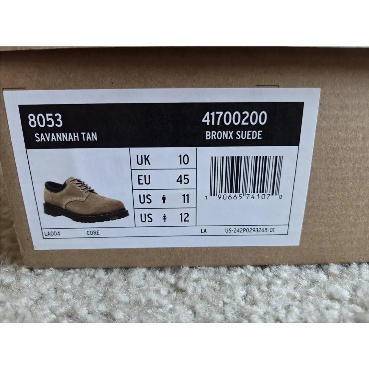 Dr. Martens shoes - 8053 - 41700200 - Savannah Tan (UPC: 190665741070) 0