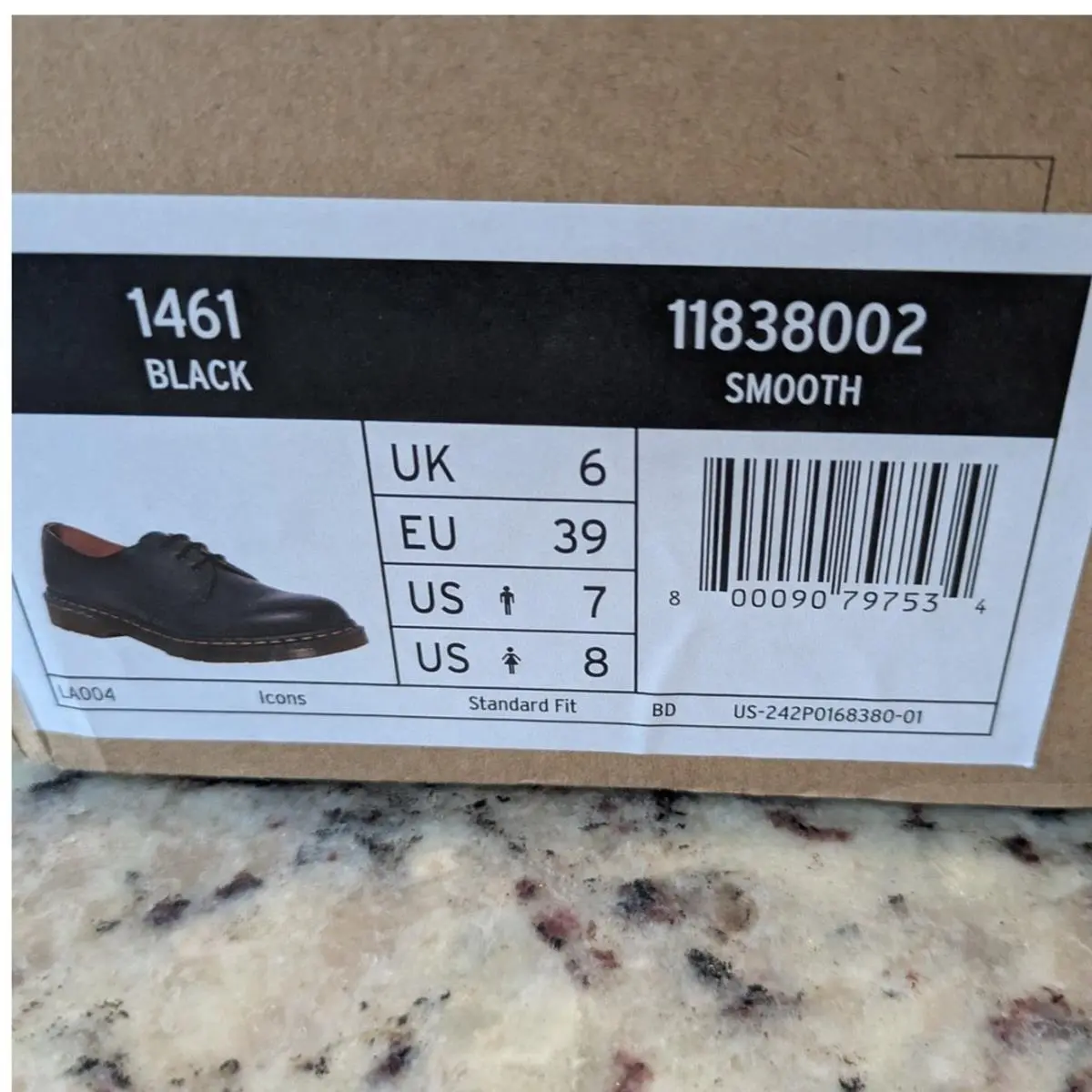 Dr. Martens shoes - Dr Martens 1461 - Black 5
