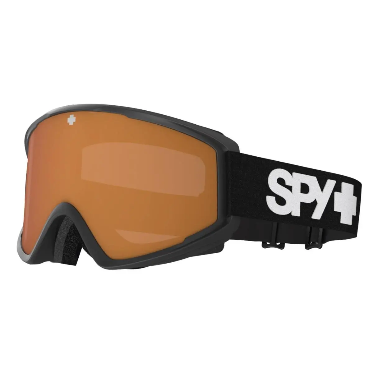 Spy Crusher Jr Snow Goggles Matte Black Frame LL Persimmon Lens