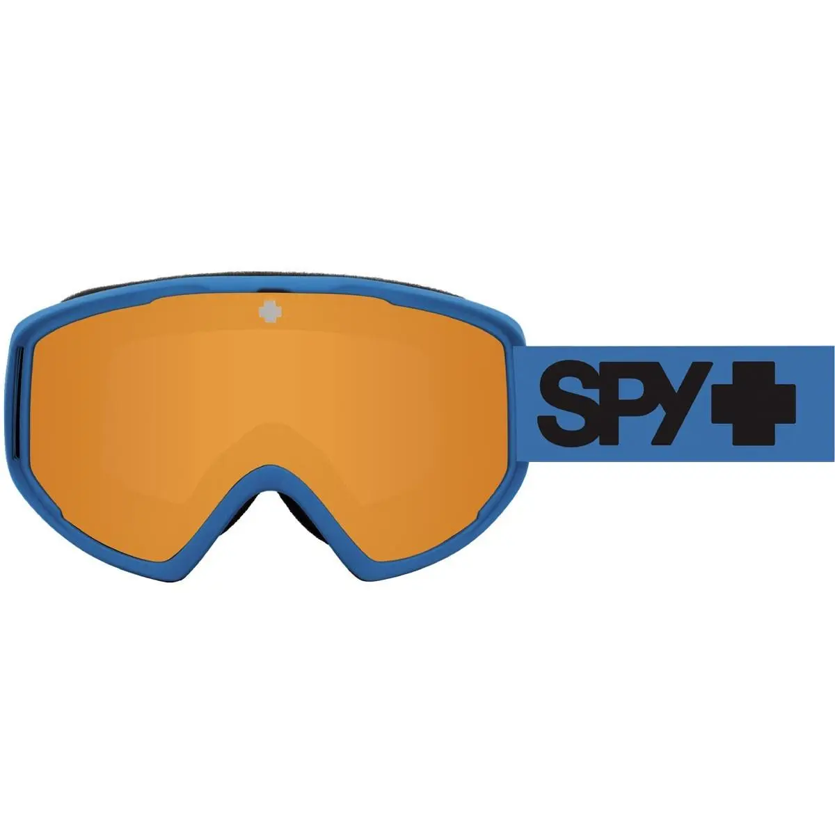 Spy Crusher Elite Jr Snow Goggles Matte Blue Frame Low Light Persimmon Lens