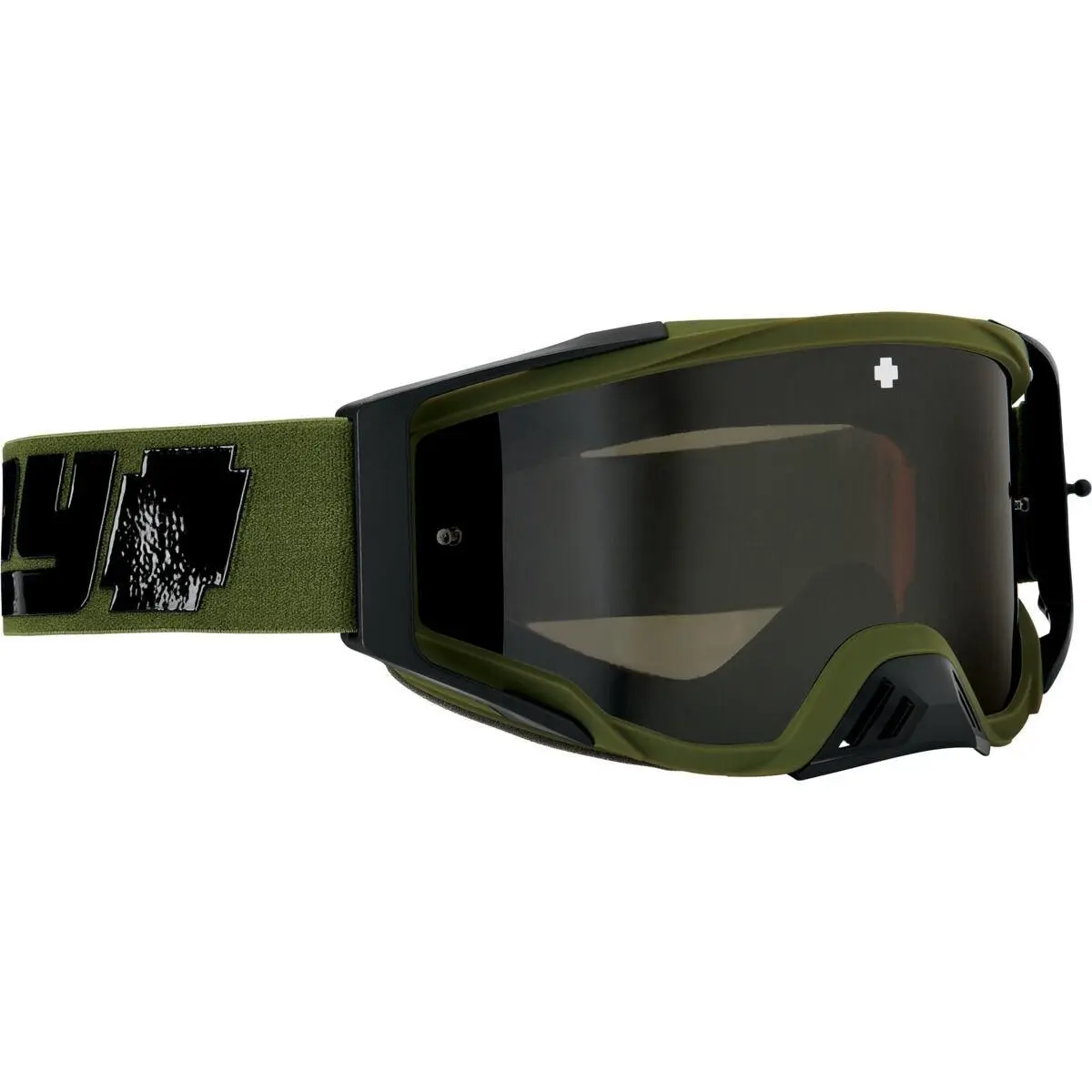 Spy Optic Foundation Plus Reverb Olive Motocross Goggles