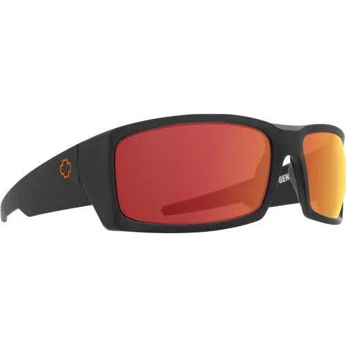 Spy Optic General Dale Jr/matte Black/hd Plus Gray Green/orange Spectra