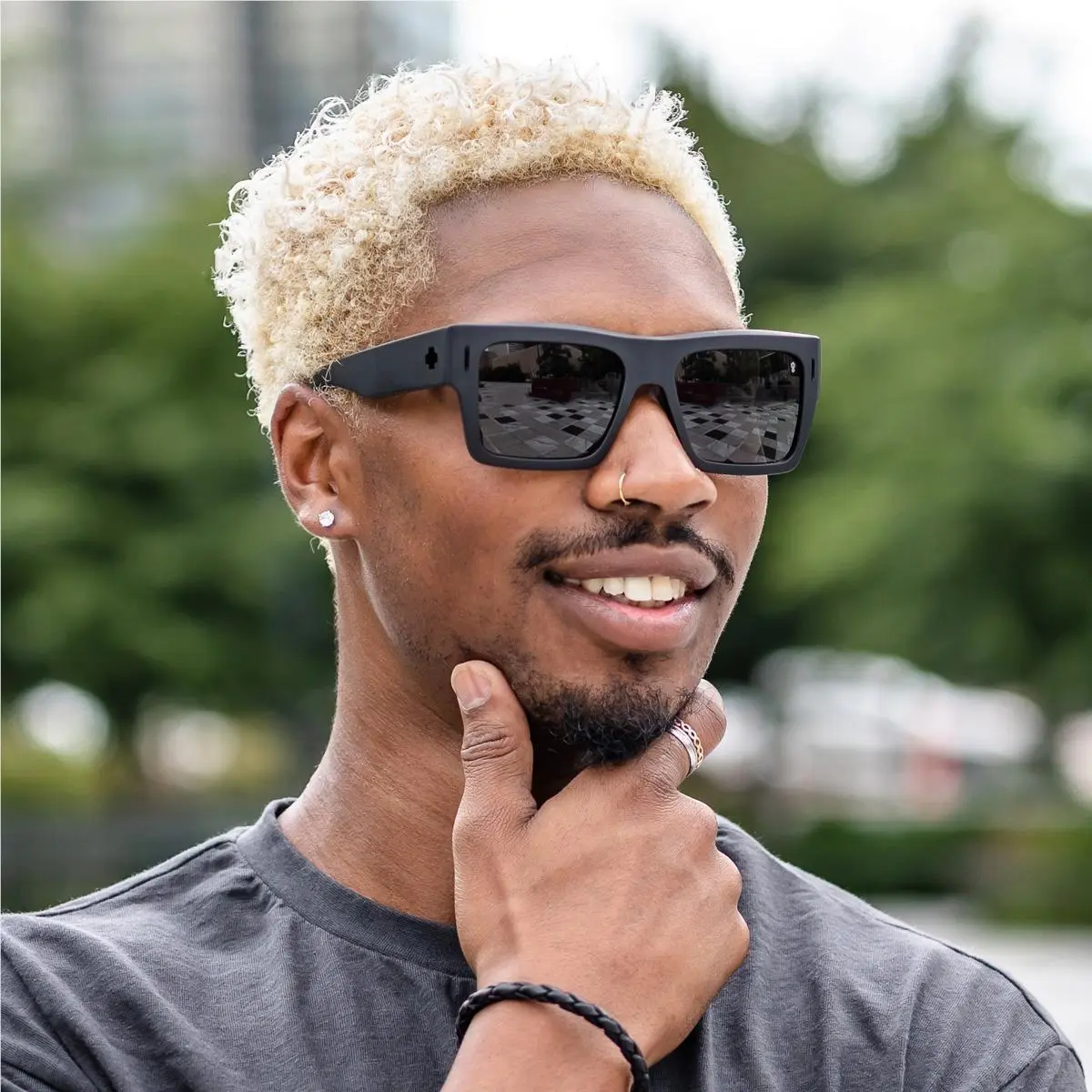 Spy Optic Bowery Gloss Black Sunglasses