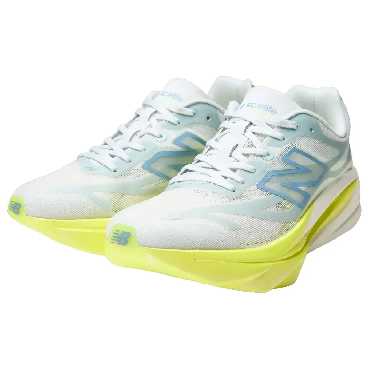 New Balance shoes - New Balance SuperComp Elite v6 Wide - WRCEL91C - Fresh Air/Alkaline Green 4