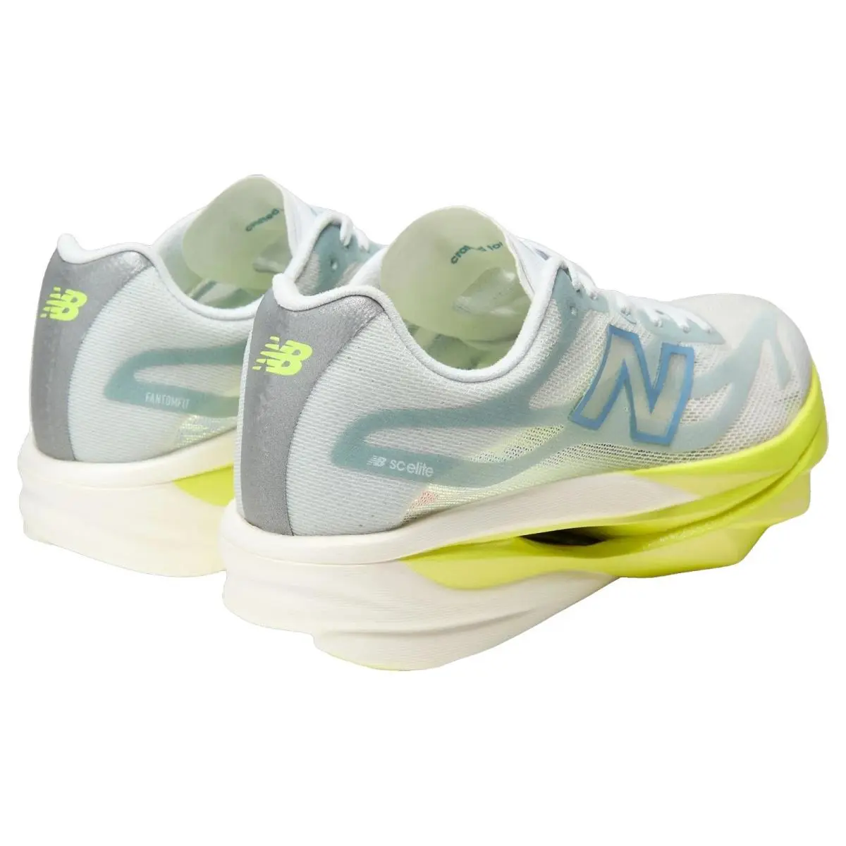 New Balance shoes - New Balance SuperComp Elite v6 Wide - WRCEL91C - Fresh Air/Alkaline Green 14