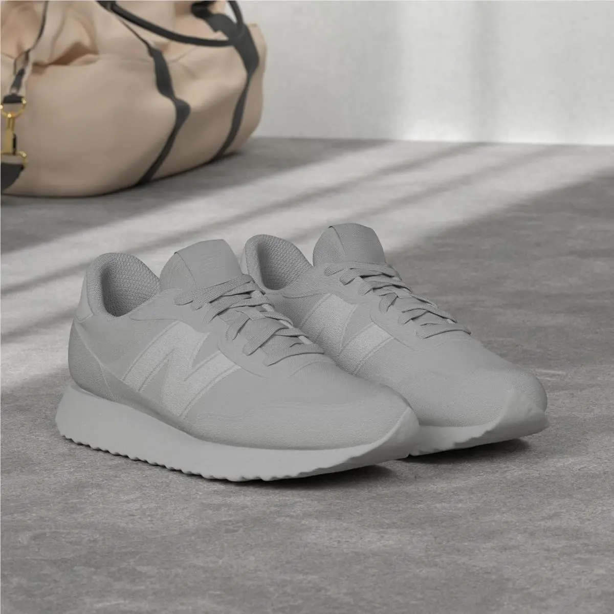 New Balance shoes - 237 - W2372GQ - Multicolor, (Manufacturer): Sea Salt/Milk Violet (UPC: 199063233705) 9