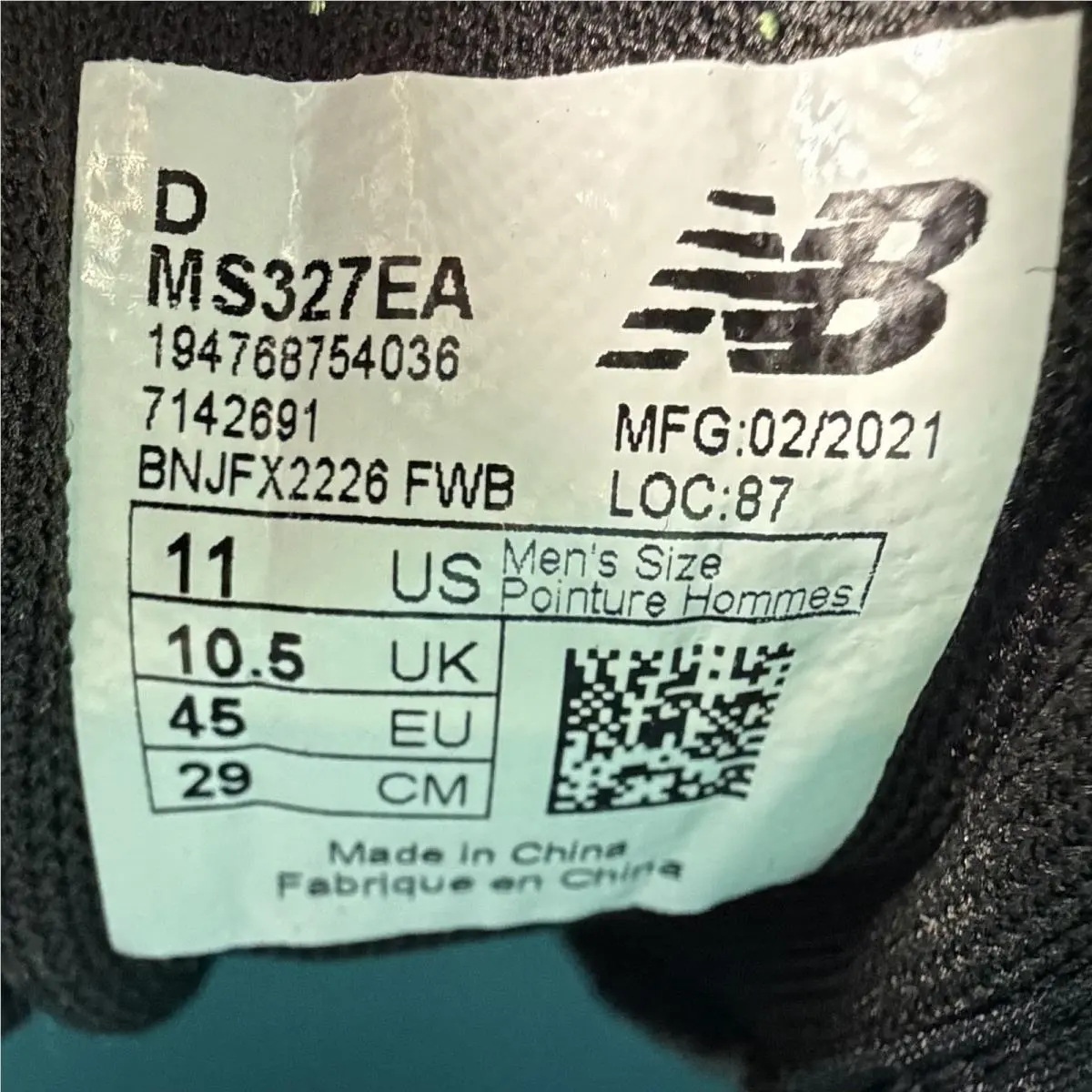 New Balance shoes - New Balance 327 - MS327EA - Multicolor 11