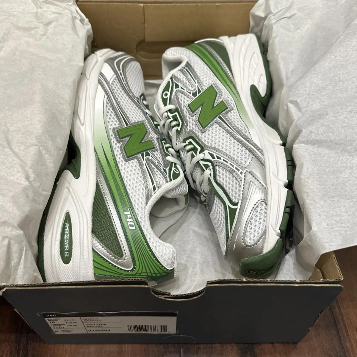New Balance shoes - New Balance 740 - U740GH2 - Green 2