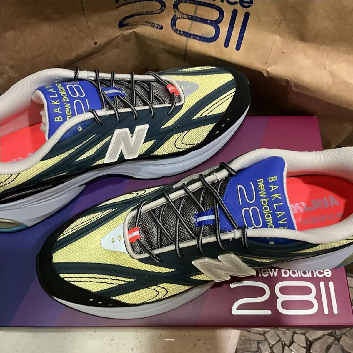 New Balance shoes - New Balance 2811 - U28112F9 - Blue Green 5