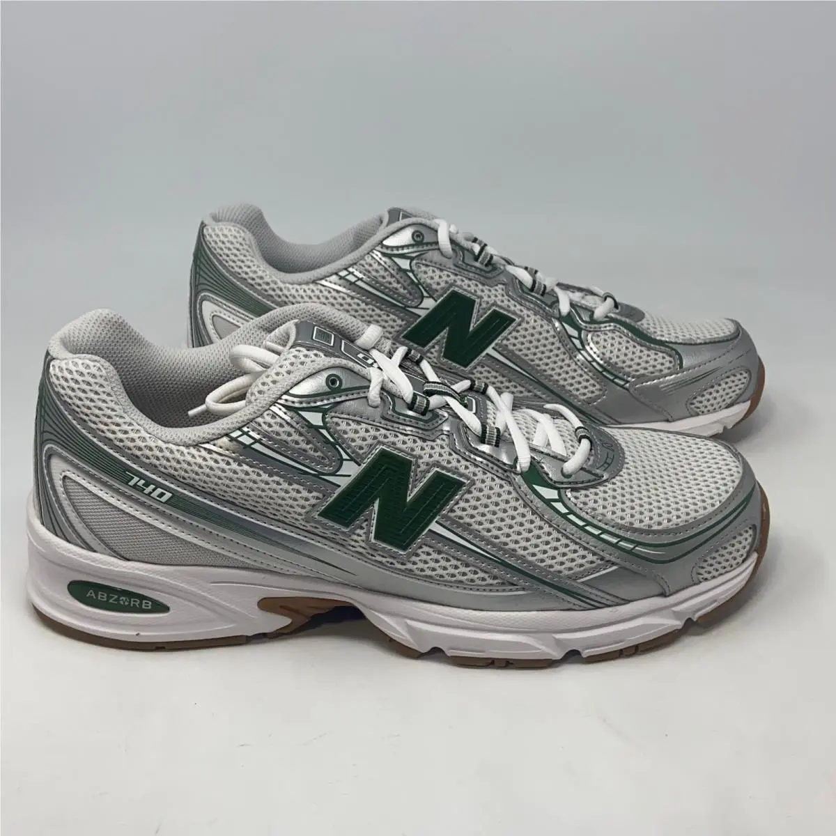 New Balance shoes - Grey/Dark Alpine Green (UPC: 198686350288) 0