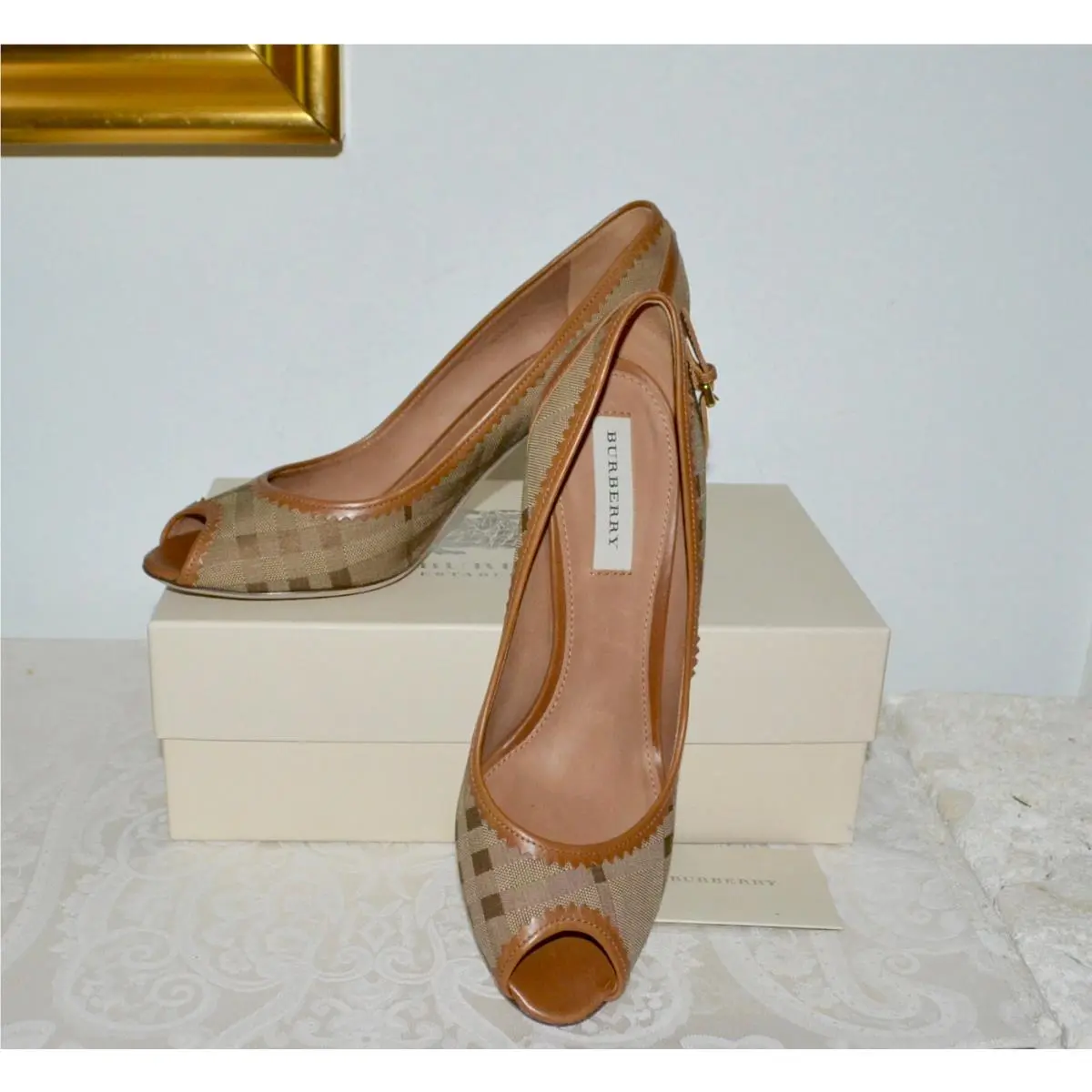 Burberry shoes - BURBERRY Ellalline - Ellalline - Camel (UPC: 5045372100649) 3