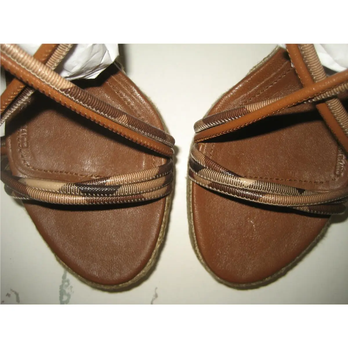 Burberry shoes - Smoked Check Hearts - Smoked Check Hearts - Brown, Main: Brown 3
