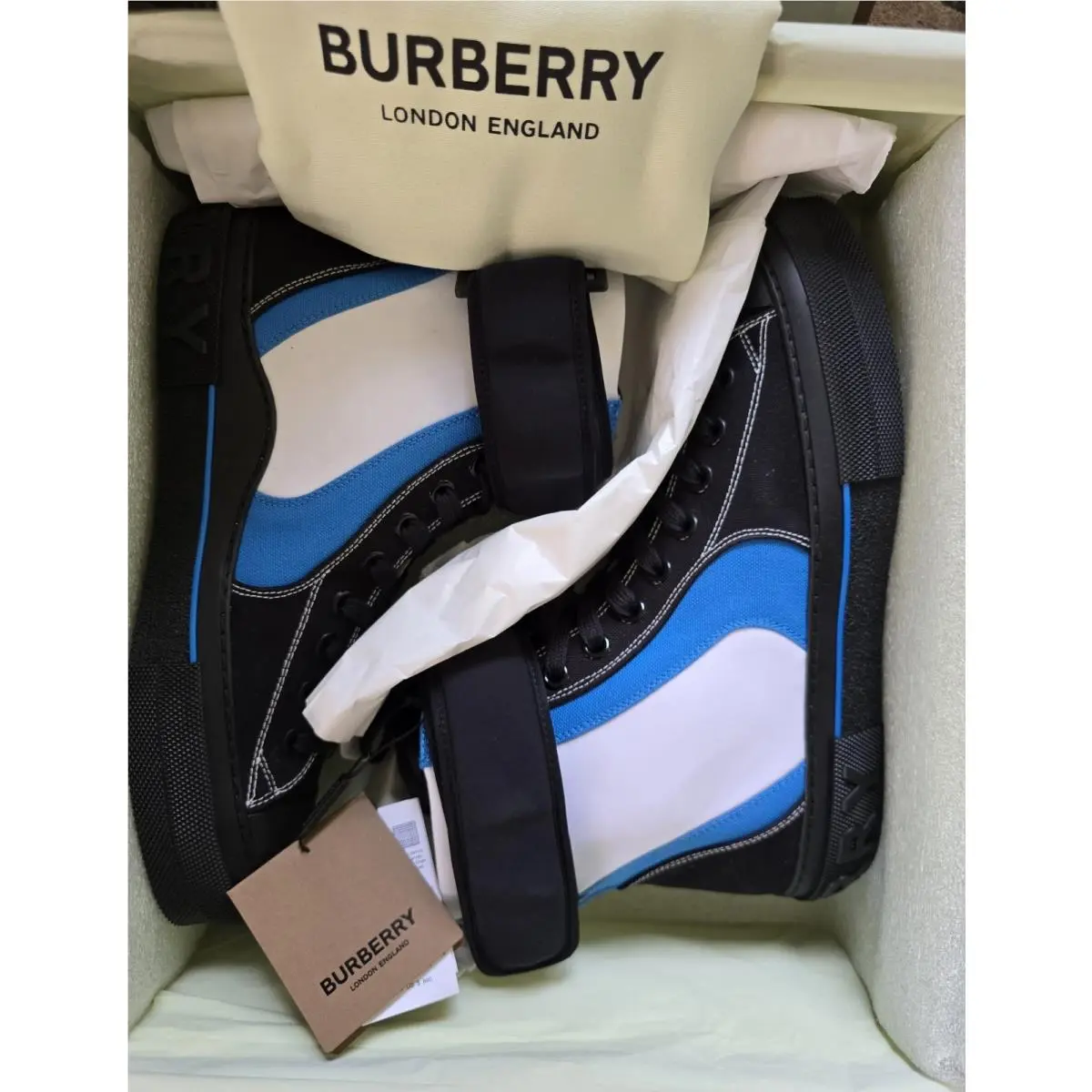 Burberry shoes - Burberry High-Top Sneakers - Sneakers - Black (UPC: 5045628781554) 10