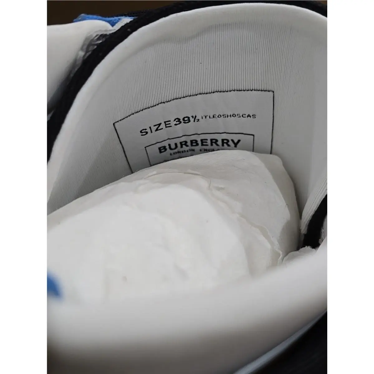 Burberry shoes - Burberry High-Top Sneakers - Sneakers - Black (UPC: 5045628781288) 8