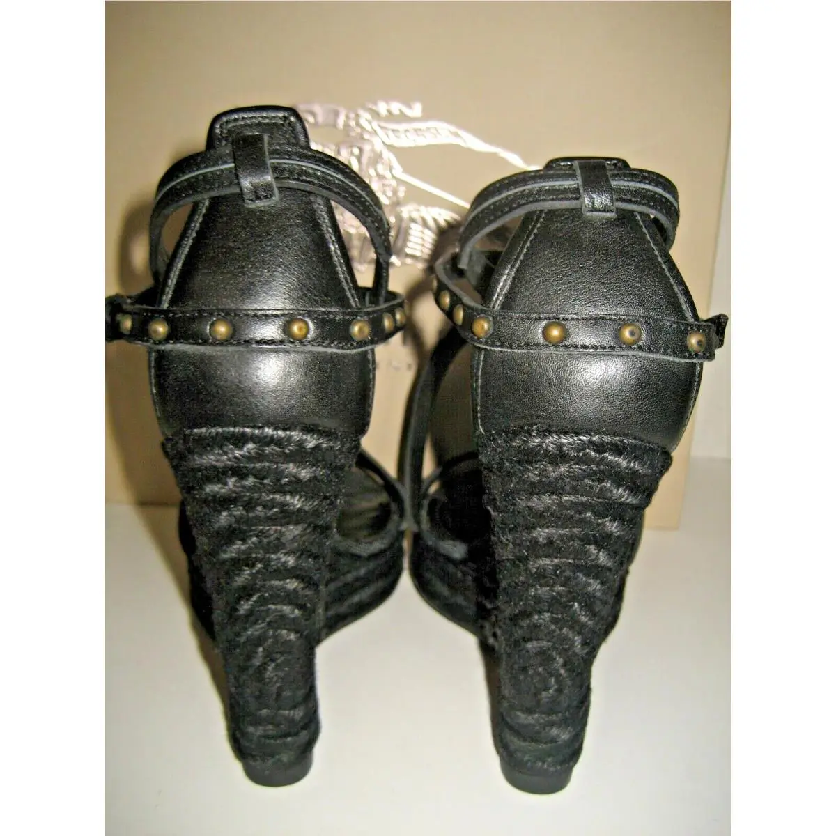 Burberry shoes - Demin Check Jaquard - Demin Check Jaquard - Black, Main: Nude 2