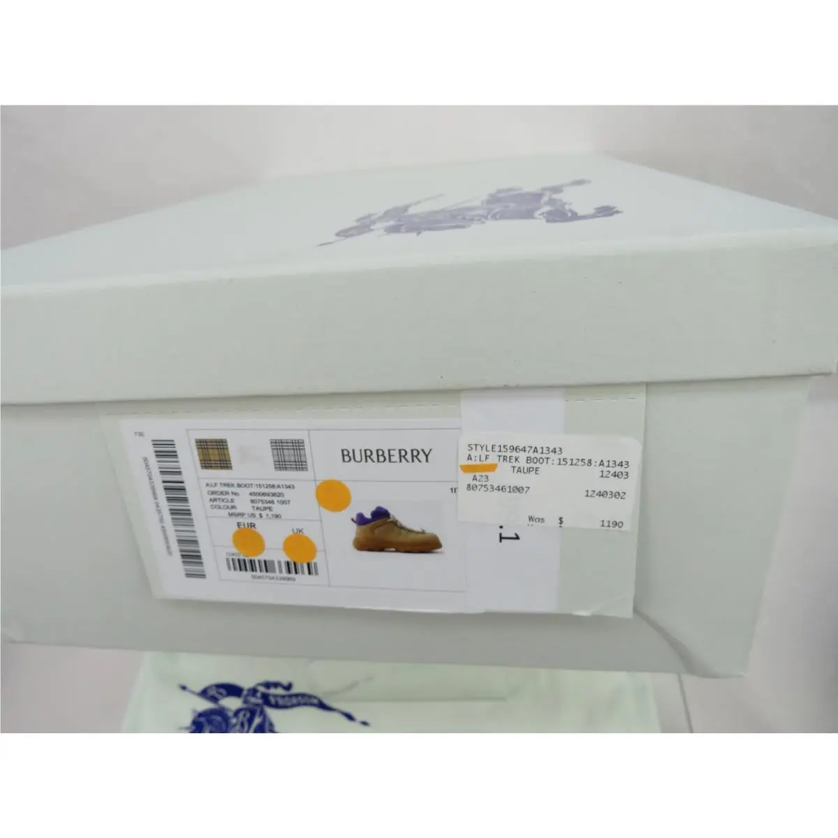 Burberry shoes - BURBERRY TREK - TREK - Beige 11
