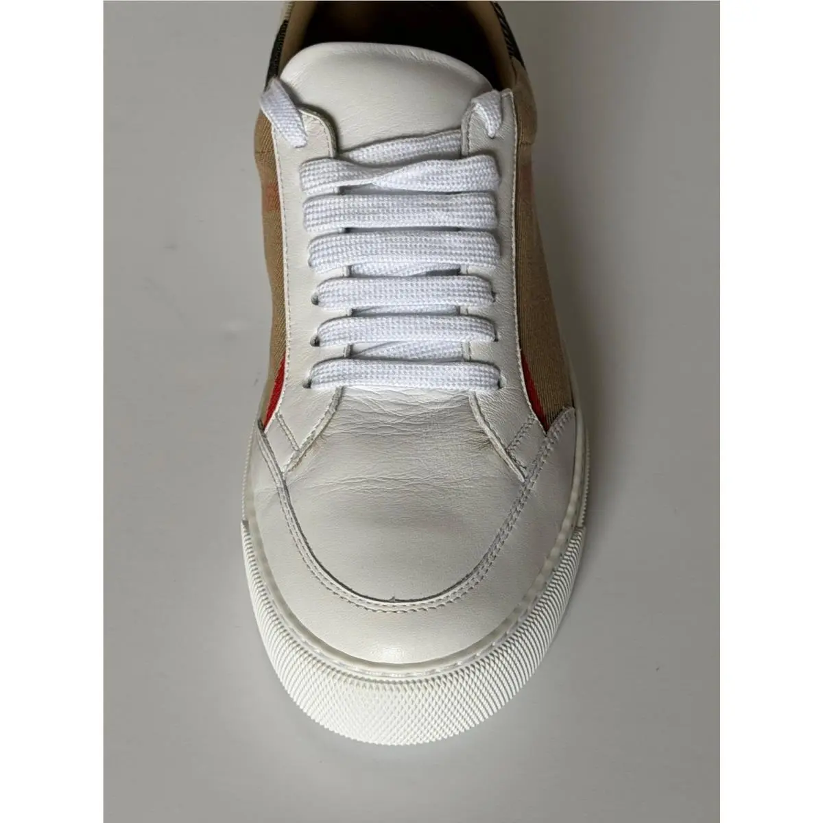 Burberry shoes - Burberry Salmond Check - Salmond Check - White 10