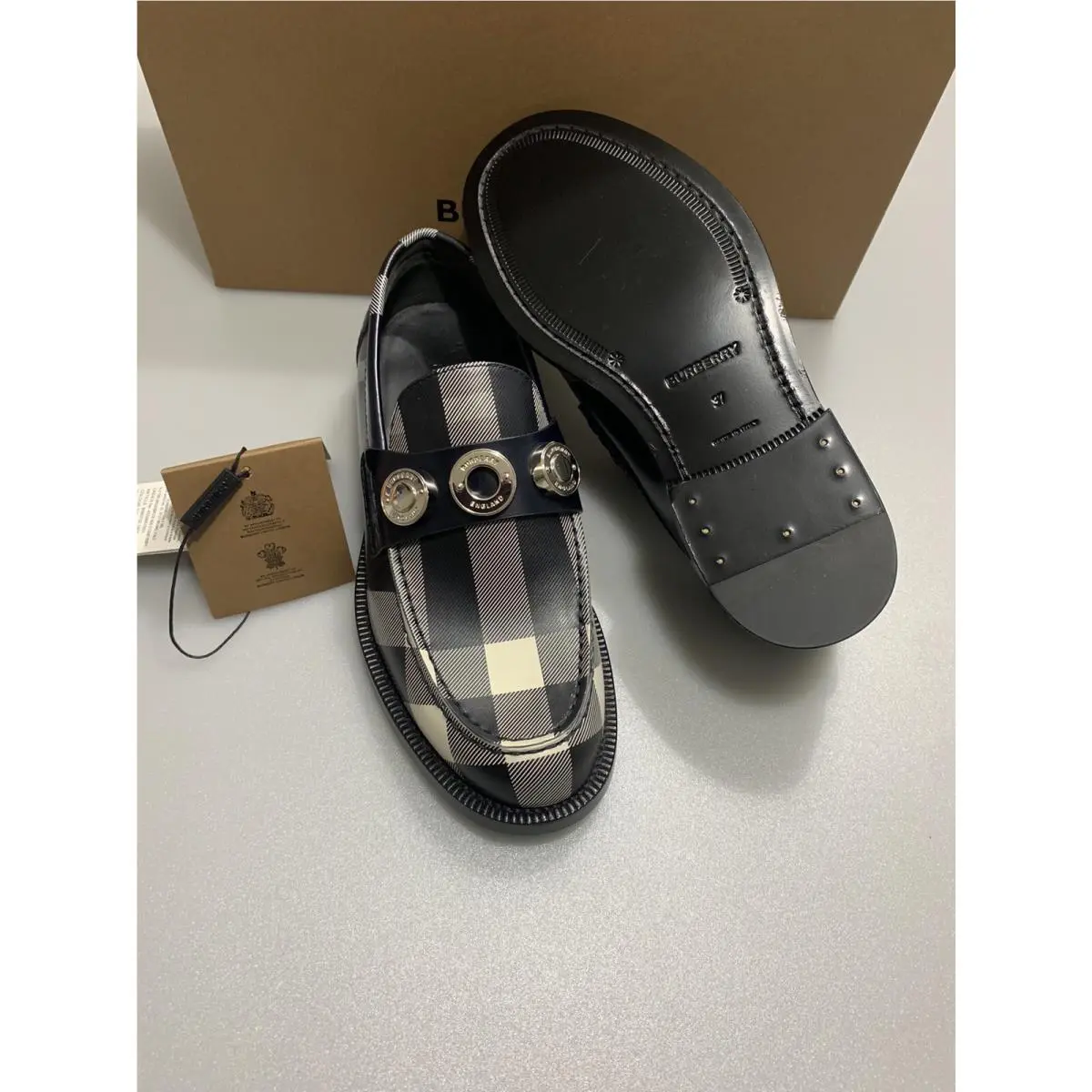Burberry shoes - Dark Blue 6