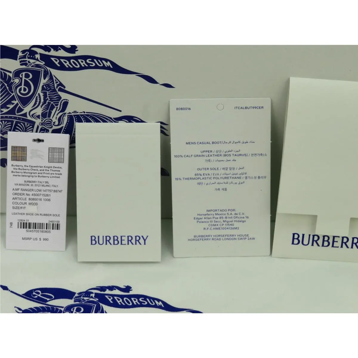 Burberry shoes - Ranger - Ranger - Brown (UPC: 5045704151448) 10