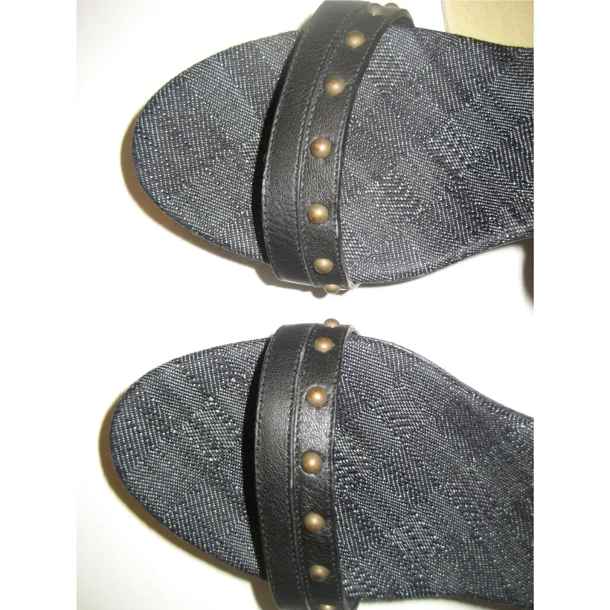 Burberry shoes - Demin Check Jaquard - Demin Check Jaquard - Black, Main: Nude 6