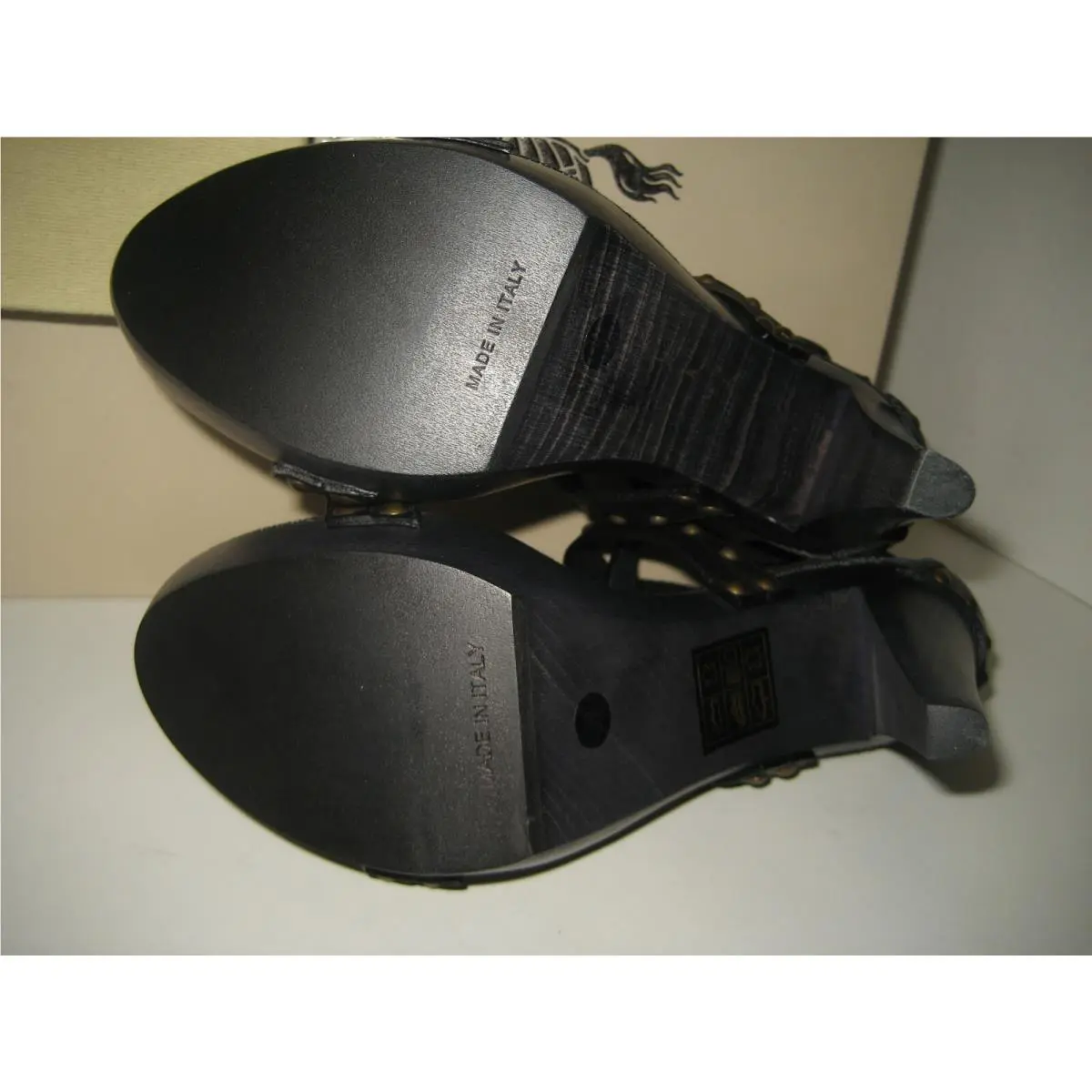 Burberry shoes - Demin Check Jaquard - Demin Check Jaquard - Black, Main: Nude 8