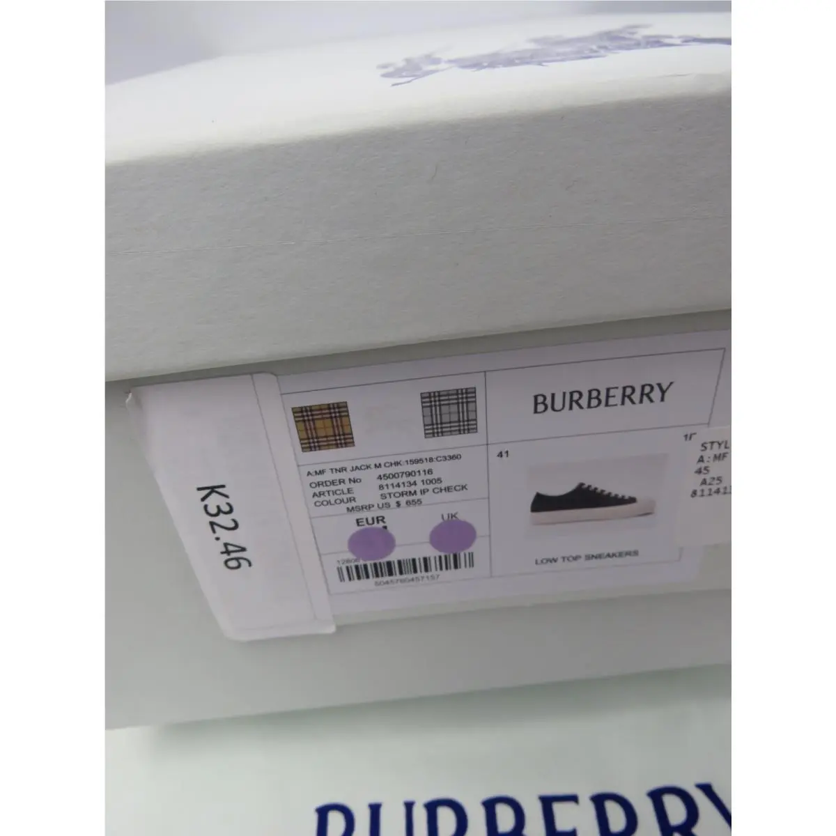 Burberry shoes - Burberry Jack - Jack - Blue 11