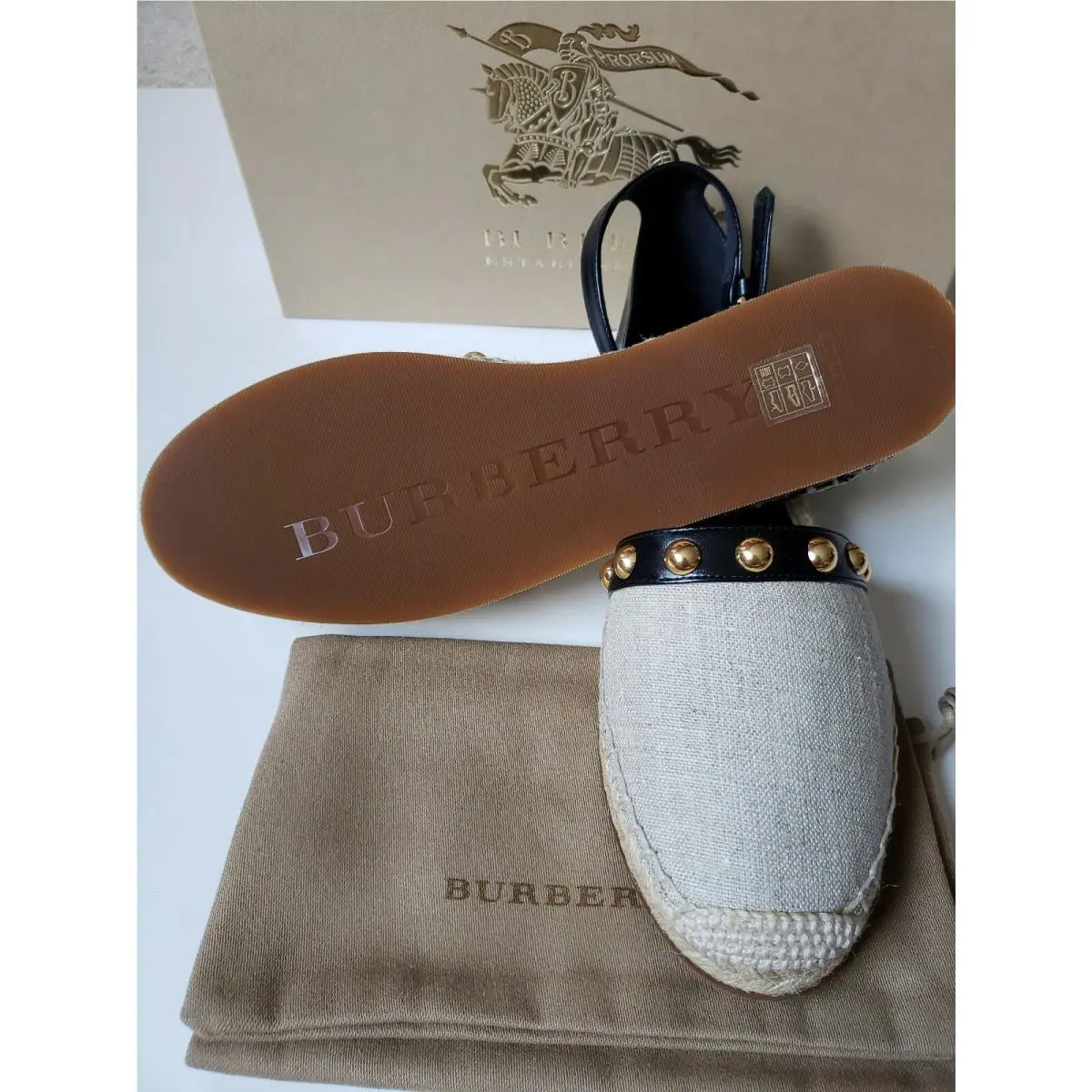 Burberry shoes - tan 1