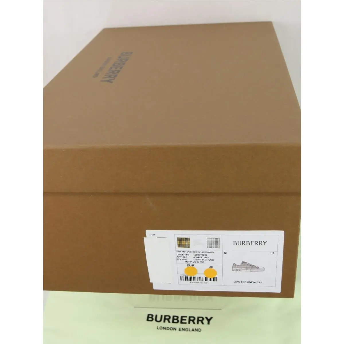Burberry shoes - JACK - JACK - Gray 9