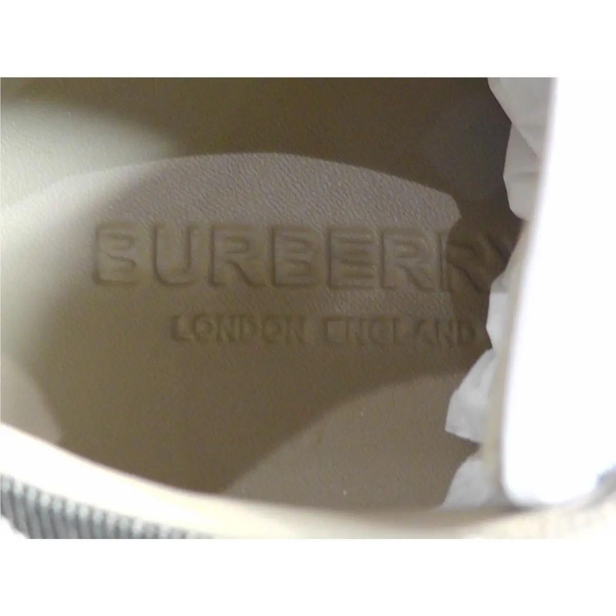 Burberry shoes - Burberry Salmond Check - Salmond Check - White 8