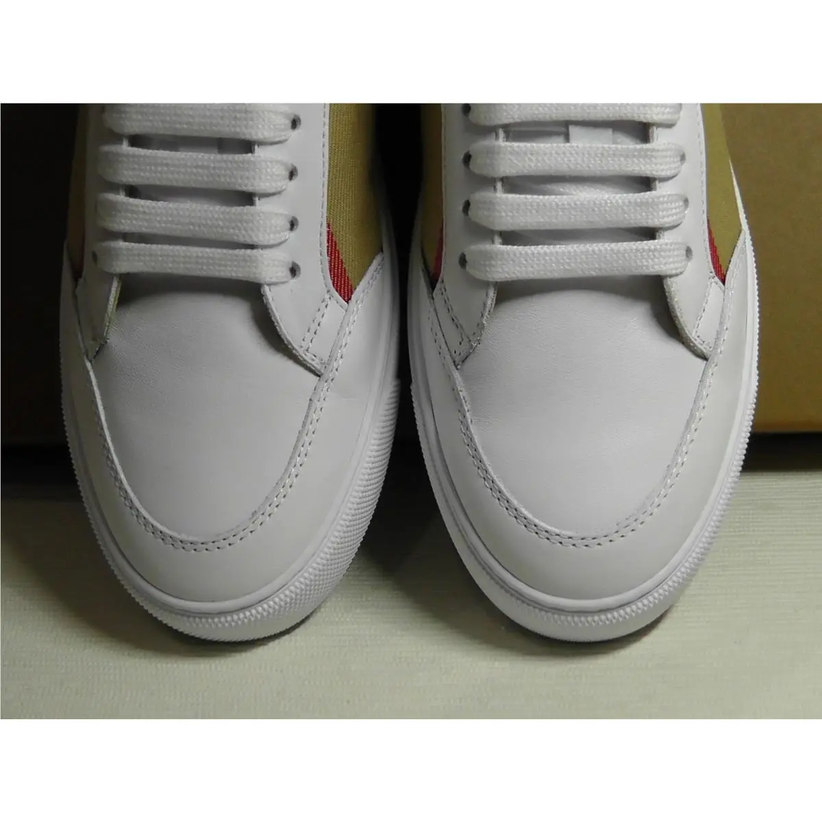 Burberry shoes - Burberry Salmond Check - Salmond Check - White 15
